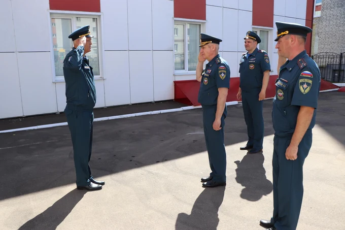 Визит заместителя Министра МЧС России Супруновского А.М.